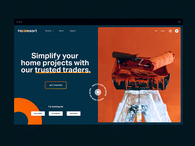 Builders & Traders Digital Platform Landing Page