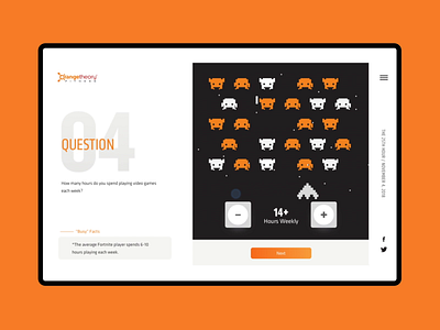 Orangetheory 25th Hour "Gaming" forms motion questionaire web web design webdesign website