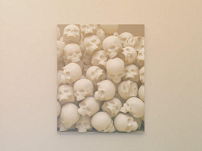 Forgotten 3d c4d cinema 4d coronarender skull yellow