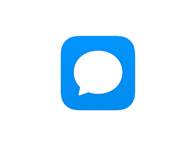 Chat app bubble chat icon