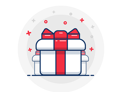 Gift Illustration flat illustration illustration vector web design