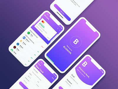 Debit/Credit Card Management App design mobile app ui user experience user inteface visual design