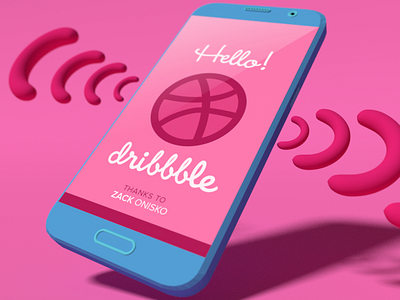 Dribbble First Shot !