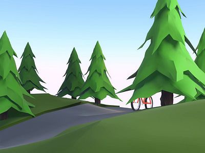 Bicycle Model & Animation - Blender 3D 3d animation animation b3d bicycle blender blender animation cycles eevee