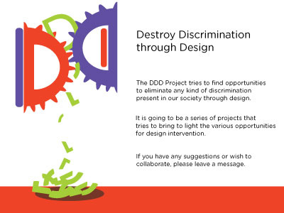 theDdDproject design for behavioural change design for change discrimination equality social innovation