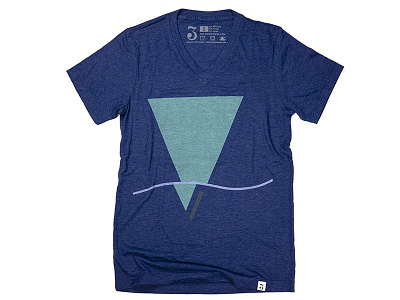 Live Transparent apparel brand custom discharge minimal shirt t shirt three tri blend