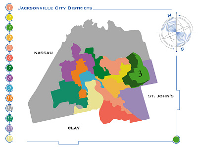 Jacksonville Interactive Map design interactive map ui