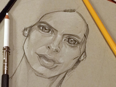 Jessica Jones jessica jones pencil sketch