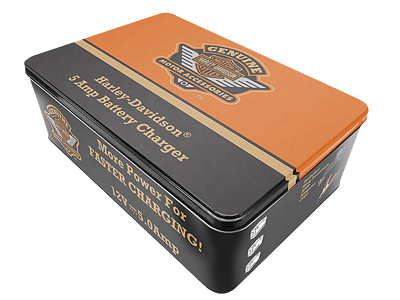 Harley Charger Tin box harley packaging tin