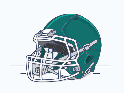 Boys of Fall fall football football season helmet illustration sports vector