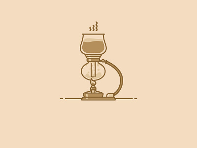 The Coffee Siphon brewing methods coffee coffee siphon illustration k cups vector