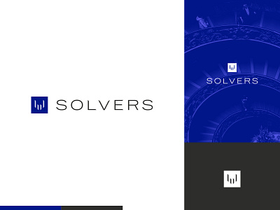 Solvers - logo brand identity branding corporate identity design icon law firm lawyers legal logo logotype reflex blue sygnet vector