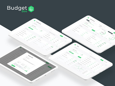 BudgetBee adobe xd app app design application branding dashboard logo platform product design startup ui unicorn ux web design webdesign