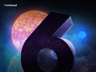 6 - The countdown - Funktional branding artwork branding concept art cosmic design graphic design illustration key visual visual concept