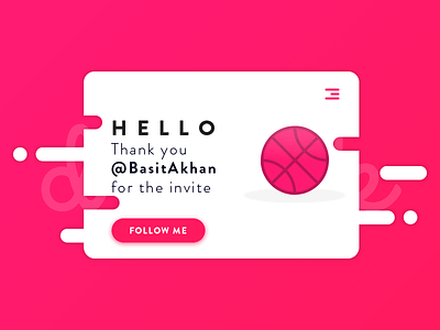 Hello Dribbble