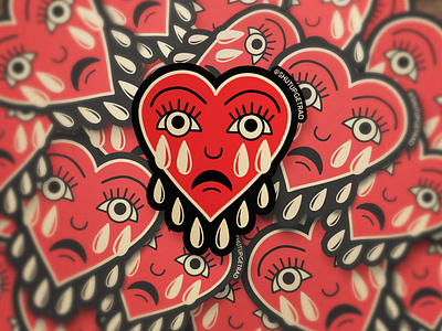 Grimm Heart Stickers