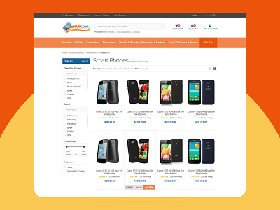 E-commerce - Online store e commerce online store ui website