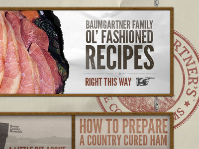 Ol' Fashioned Recipes ham web