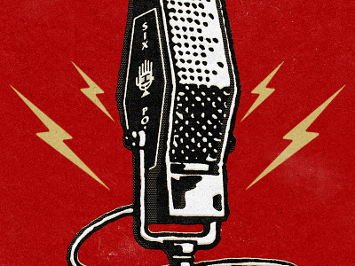 Podcast mic graphic