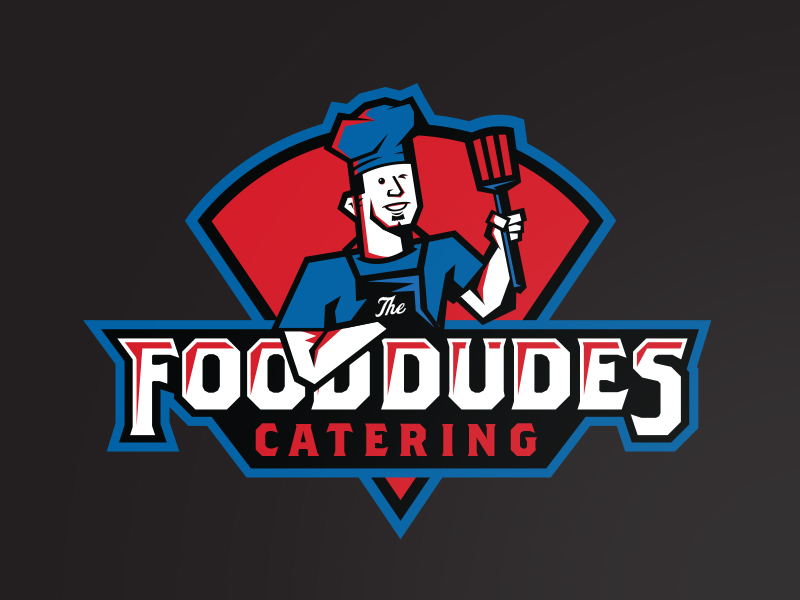 The Food Dudes Catering By On Dribbble   Tfd 2 