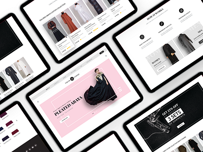 Tailor Expert Concept Web Design