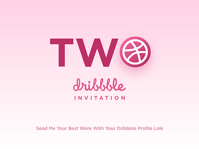 2 Dribbble Invitations adobe xd animation sign in design flat design illustration logo mobile ui design online food photoshop top 5 ui design