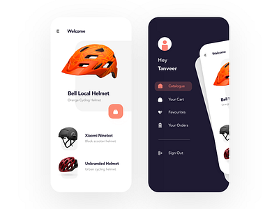 Helmet Selling App