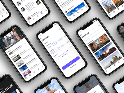 Explore App design