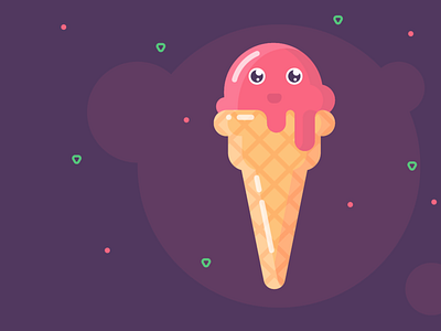 Ice cream Illustration