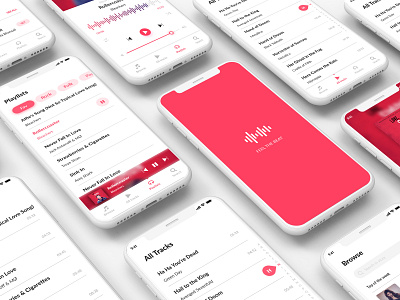 Music app UI design adobe adobe xd animation animation sign in branding design flat design icon illustration ios app design logo mobile ui design online food photoshop sign in top 5 ui design typography ui ui design ux