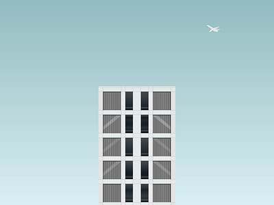 Flat Life building illustration illustration art illustrator vector