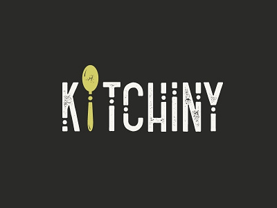 Kitchiny branding illustrator logo design