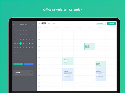 Office Scheduler - Calendar