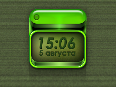 clock icon calendar clock icon the acid green