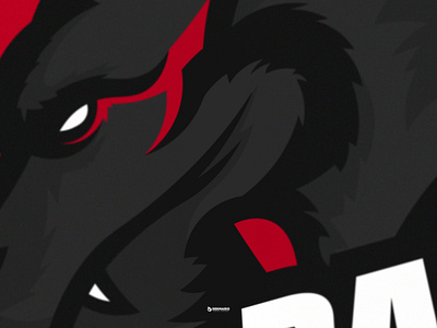 WOLF MASCOT LOGO