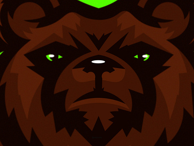 Bear Mascot Logo branding design esports gaming identity illustration logo logotype mascot sport sports