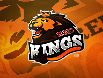 RED KINGS MASCOT LOGO branding design esports gaming illustration logo mascot sport sports vector