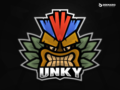 Totem Unky branding design esports gaming identity logo logotype mascot sport sports totem