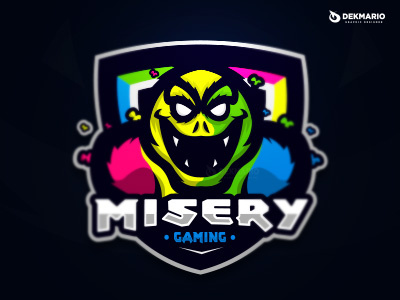 Misery Gaming branding design esports gaming identity logo logotype mascot monster sport sports