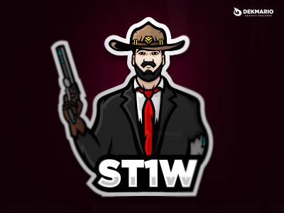 ST1W Adrian branding design esports gaming identity logo logotype mascot sport sports x6tence