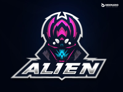 Team Alien alien branding design esports gaming identity logo logotype mascot sport sports