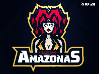 Amazonas Gaming amazona branding design esports gaming identity logo logotype mascot sport sports