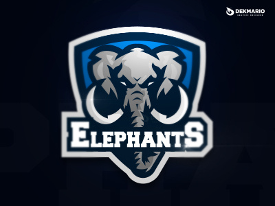 Elephants branding design elephants esports gaming identity logo logotype mascot sport sports