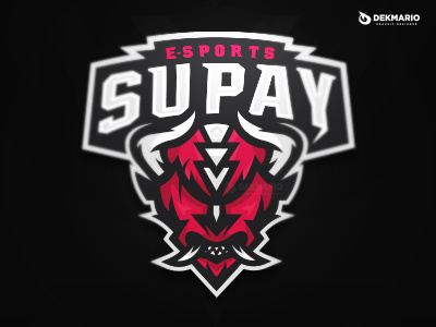 Supay e-sports branding design diable esports gaming identity logo logotype mascot sport sports