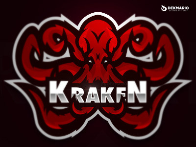 Kraken branding design esports gaming identity kraken logo logotype mascot sport sports