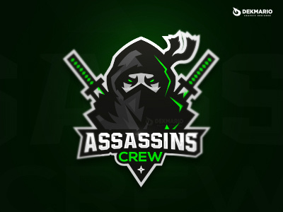 Assassins Crew assassins branding design esports gaming identity logo logotype mascot sport sports