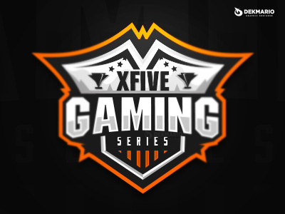 xFive Gaming Series branding design esports gaming identity logo logotype mascot sport sports xfive