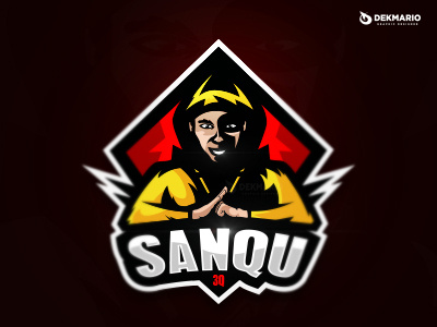 Sanqu 3Q branding design esports gaming identity logo logotype mascot sanqu sport sports