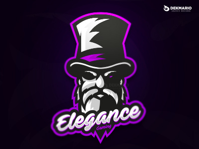 Elegance Gaming branding design elegance esports gaming identity logo logotype mascot sport sports