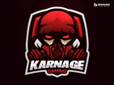 Karnage Gaming branding design esports gaming identity logo logotype mascot sport sports